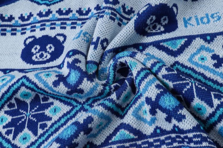 Picture of Unisex Acrylic Cotton Jacquard Sweater