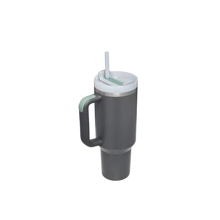Picture of 1.2L Stainless Steel Tumbler with Lid and Straw