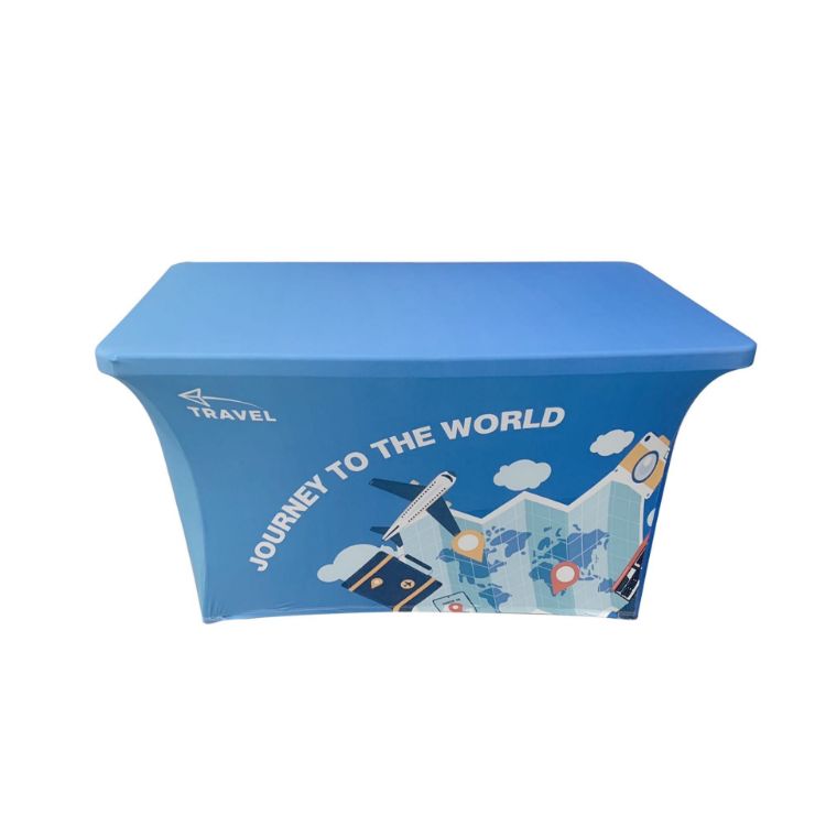 Picture of Stretch Table Covers with Open Back * 8ft