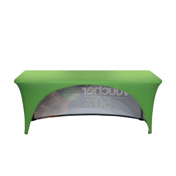 Picture of Stretch Table Covers with Open Back * 8ft