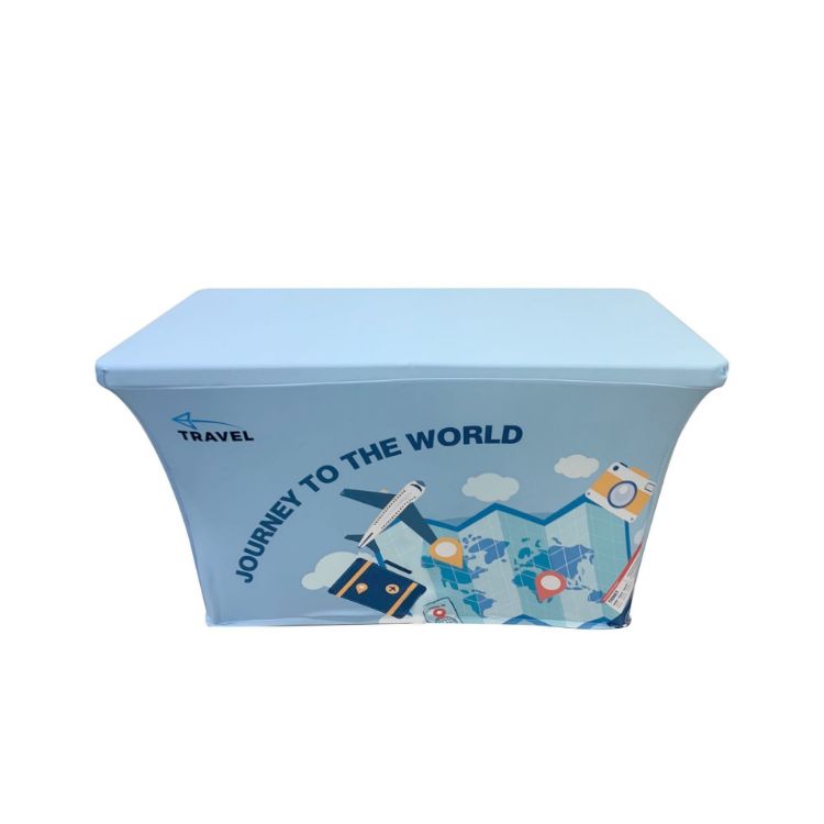Picture of Stretch Table Covers with Zipper * 4ft