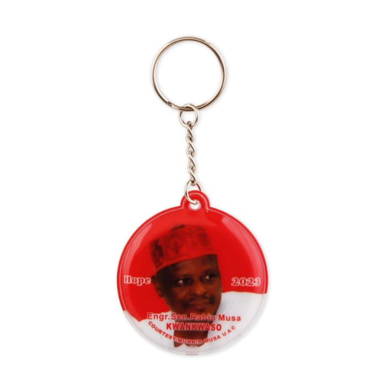 Picture of PVC LED Keyring