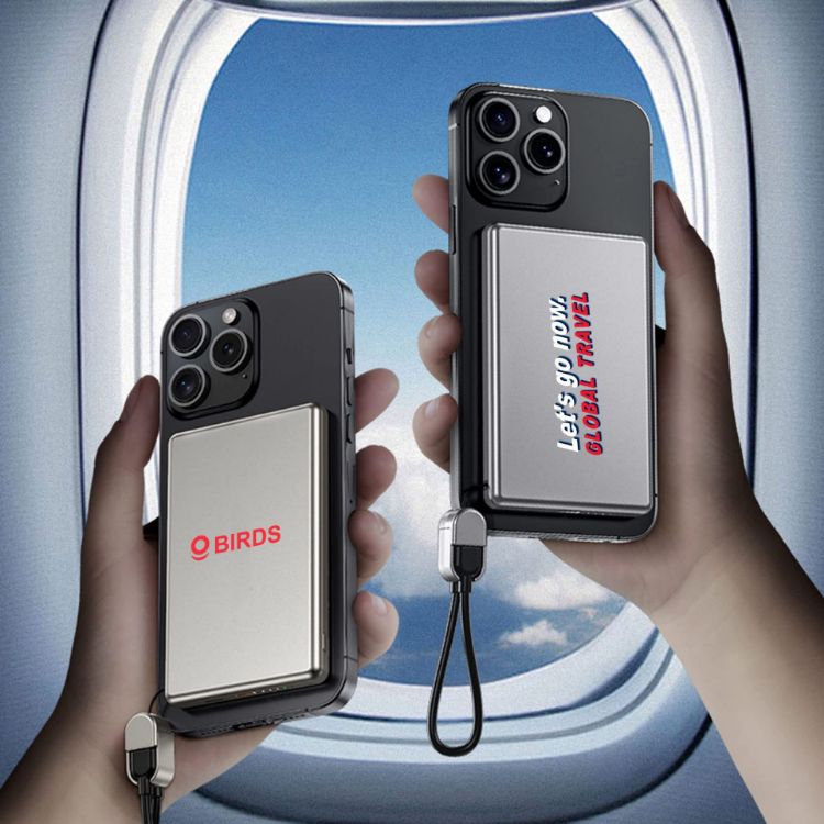 Picture of 5000mAh Aluminum Magnetic Power Bank