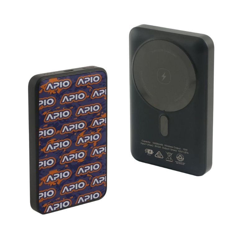 Picture of 10000mAh Full Colour Print Magnetic Power Bank