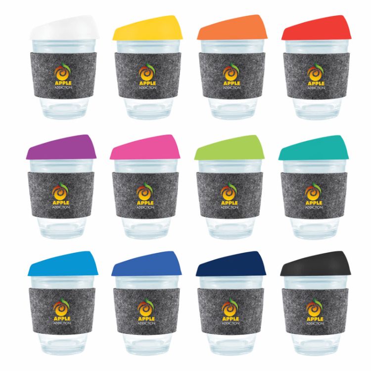 Picture of Vienna Coffee Cup / Silicone Lid / RPET Band