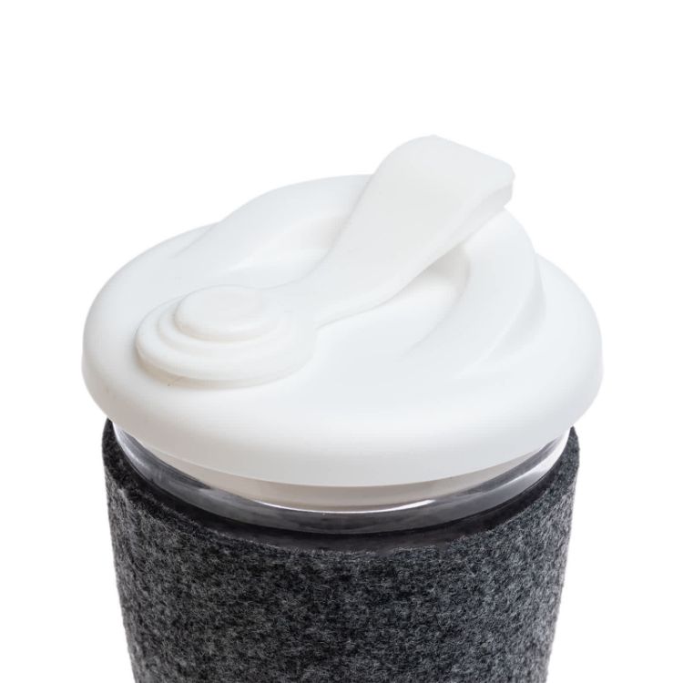 Picture of Vienna Coffee Cup / Snap Lid / RPET Band