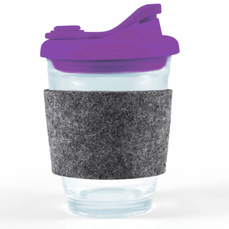 Picture of Vienna Coffee Cup / Snap Lid / RPET Band