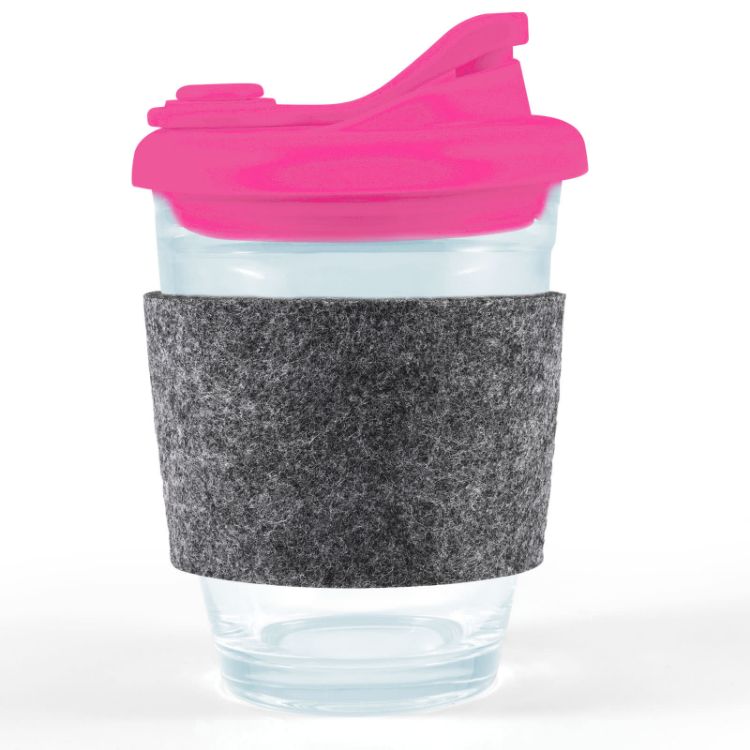 Picture of Vienna Coffee Cup / Snap Lid / RPET Band