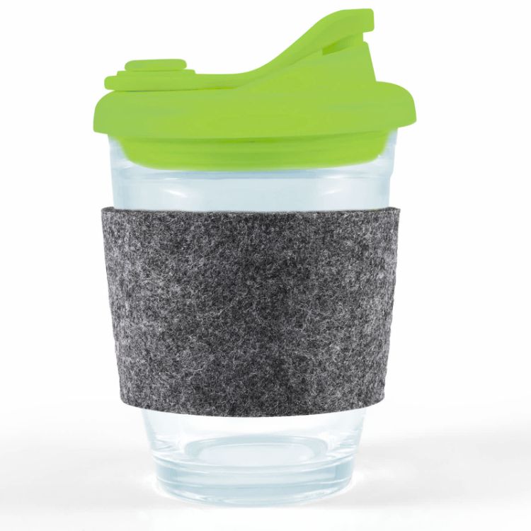 Picture of Vienna Coffee Cup / Snap Lid / RPET Band
