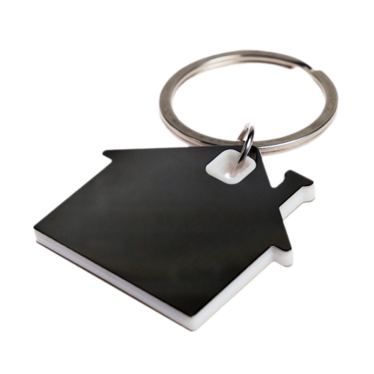 Picture of House Stainless Steel Keytag