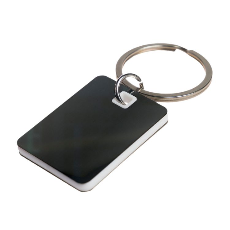 Picture of Rectangle Stainless Steel Keytag