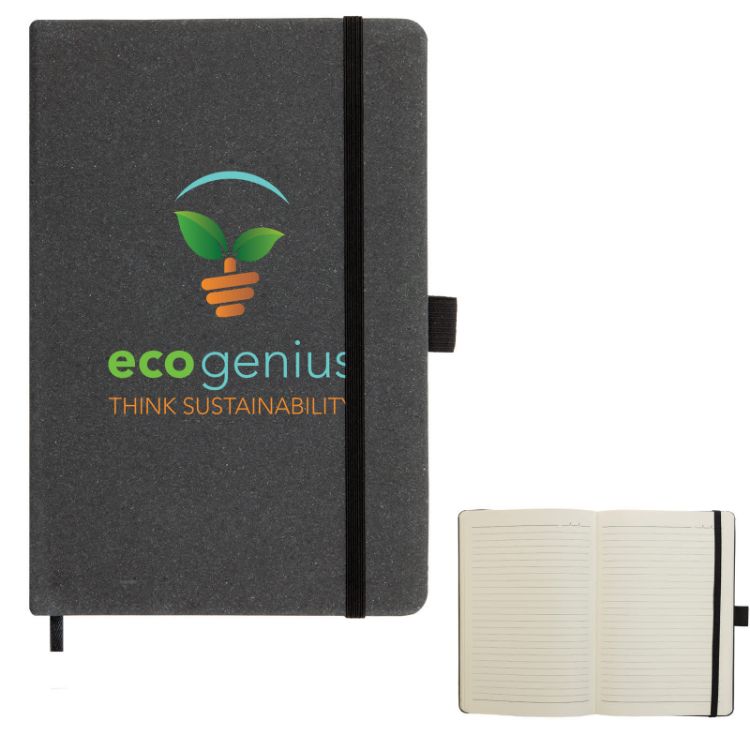 Picture of Astro Hard Cover Recycled Leather Notebook
