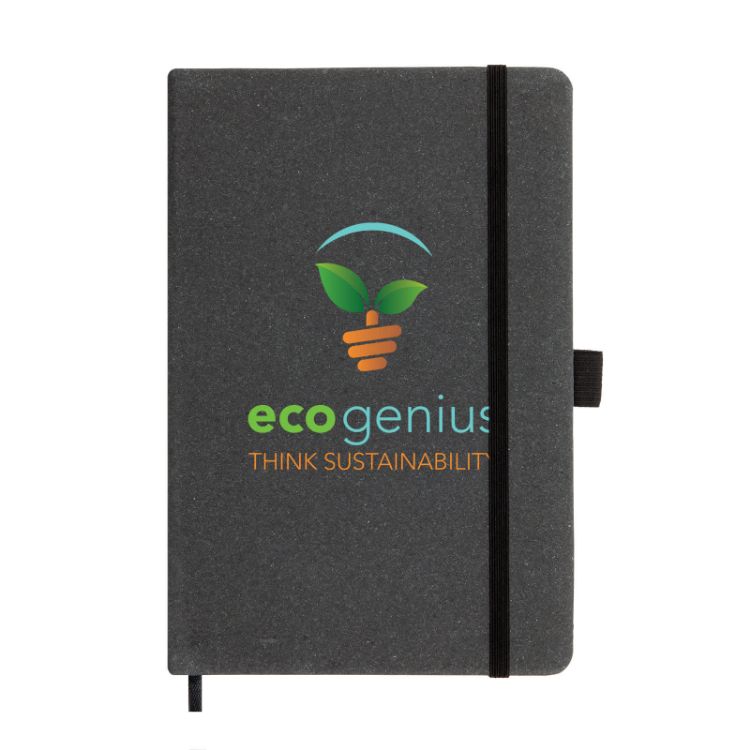 Picture of Astro Hard Cover Recycled Leather Notebook