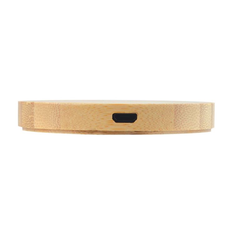 Picture of Arc Round Bamboo Wireless Charger