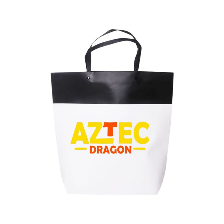 Picture of Large Black&White Boutique Paper Bag(380 x 380 x 100mm)