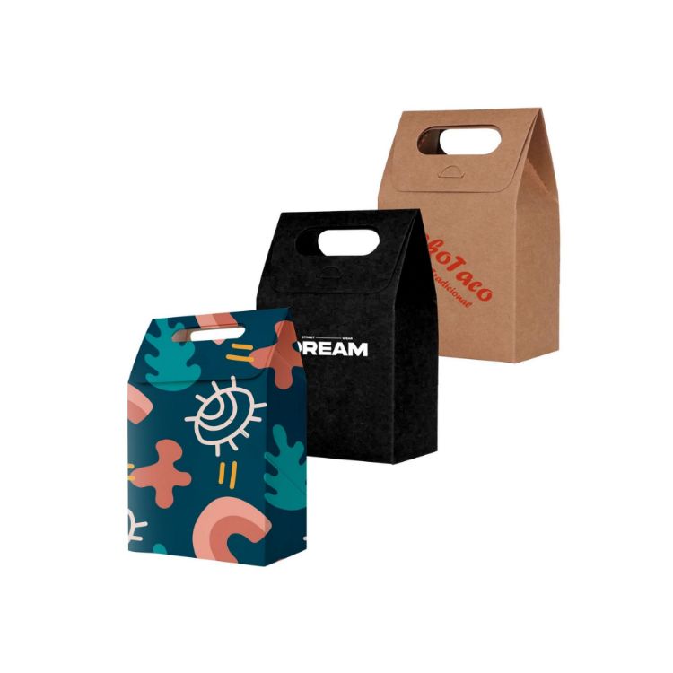Picture of Die cut Handle Bag(100x160x60mm)