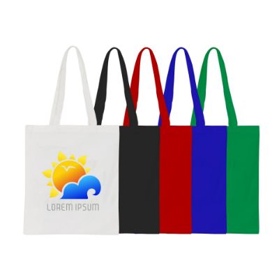 Show details for 170gsm Long Handle Cotton Bag Picture of 170gsm Long Handle Cotton Bag