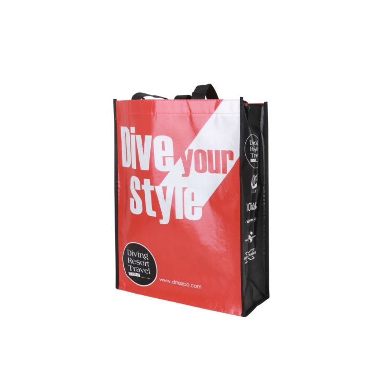 Picture of Full Colour Non Woven Bag with Large Gusset