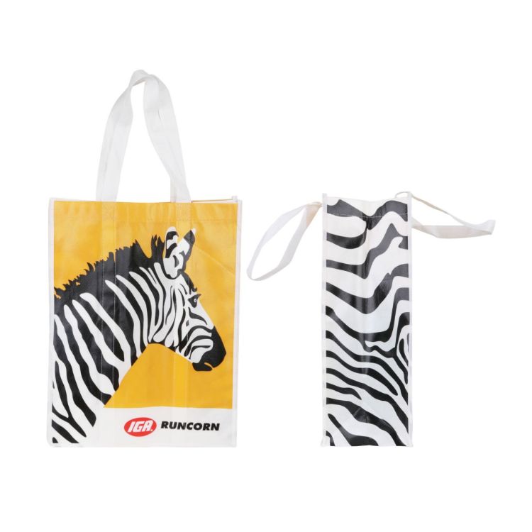 Picture of Full Colour Non Woven Bag with Large Gusset