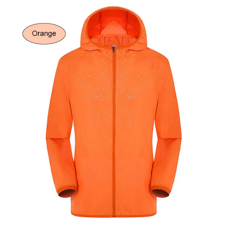 Picture of Unisex Adult 100% Polyester Jacket with Sun Protection and Hood