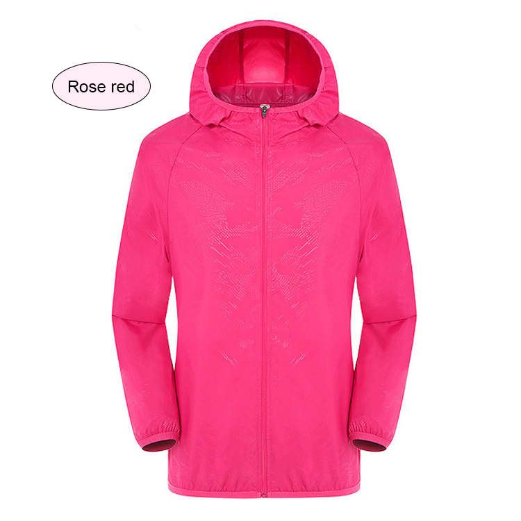 Picture of Unisex Adult 100% Polyester Jacket with Sun Protection and Hood