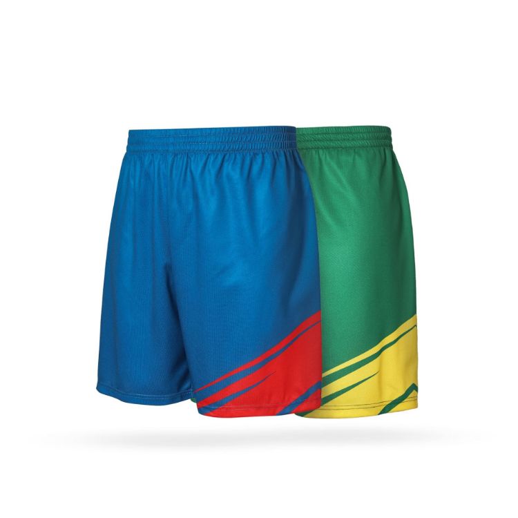 Picture of Unisex Adults 100% Polyester Sublimated Soccer Shorts