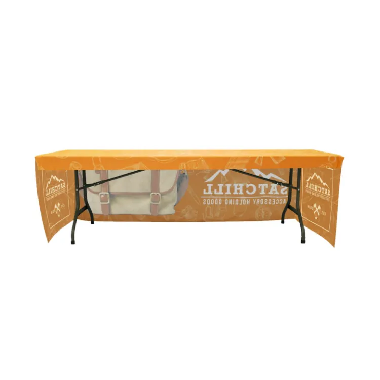 Picture of 3-Side Fitted Table Cloth * 6ft