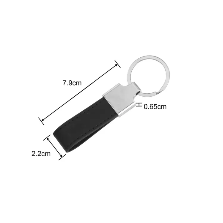Picture of PU Leather Metal Keyring E