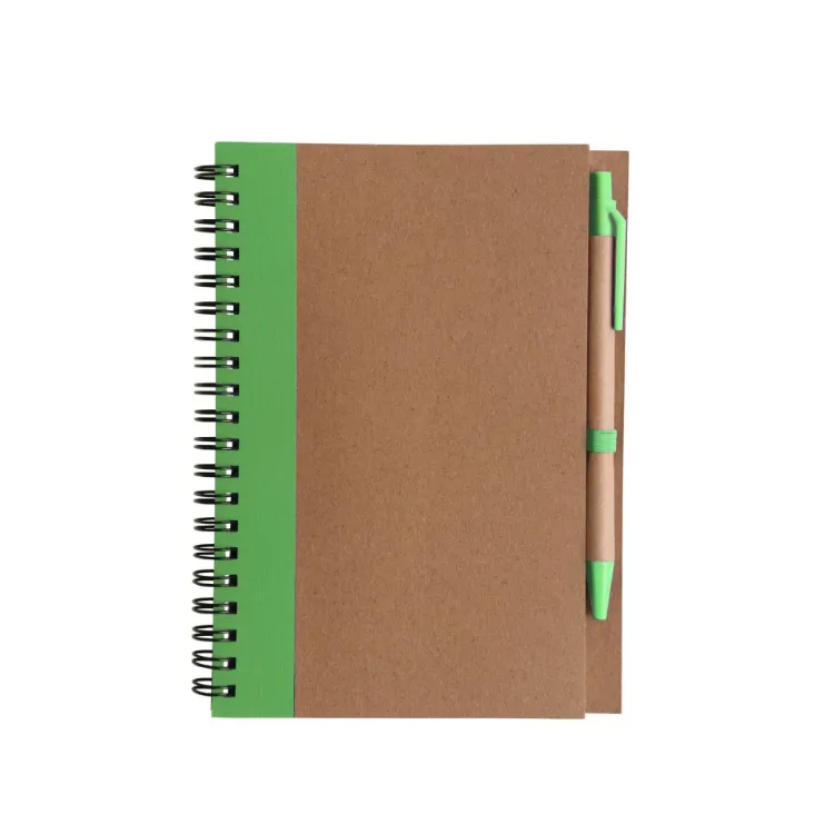 Picture of Kraft Notebook with Ballpoint Pen
