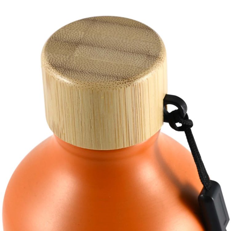 Picture of Gelato Aluminium Bottle with Bamboo Lid