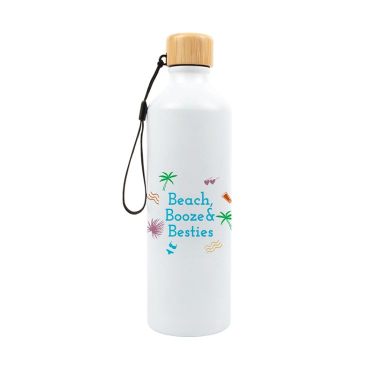 Picture of Gelato Aluminium Bottle with Bamboo Lid