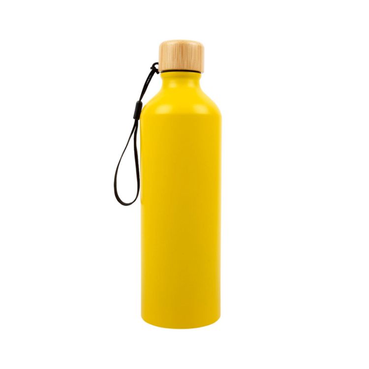 Picture of Gelato Aluminium Bottle with Bamboo Lid