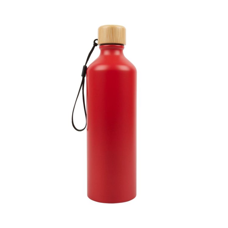 Picture of Gelato Aluminium Bottle with Bamboo Lid