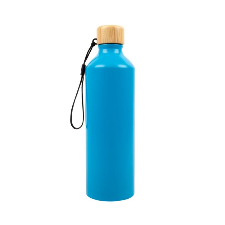 Picture of Gelato Aluminium Bottle with Bamboo Lid