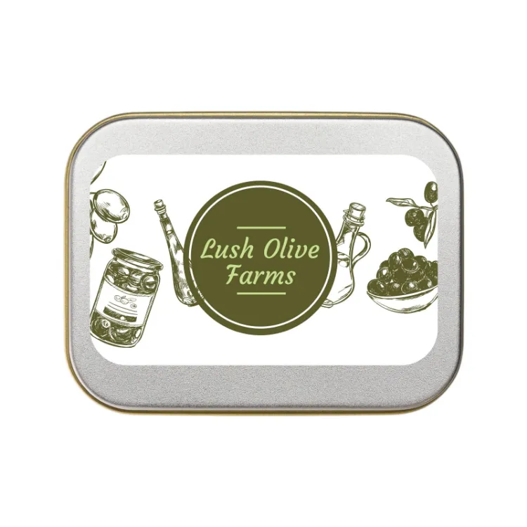 Picture of Assorted Colour Mini Jelly Beans in Silver Rectangular Tin