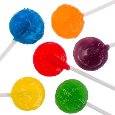 Show details for Assorted Colour Lollipops Picture of Assorted Colour Lollipops