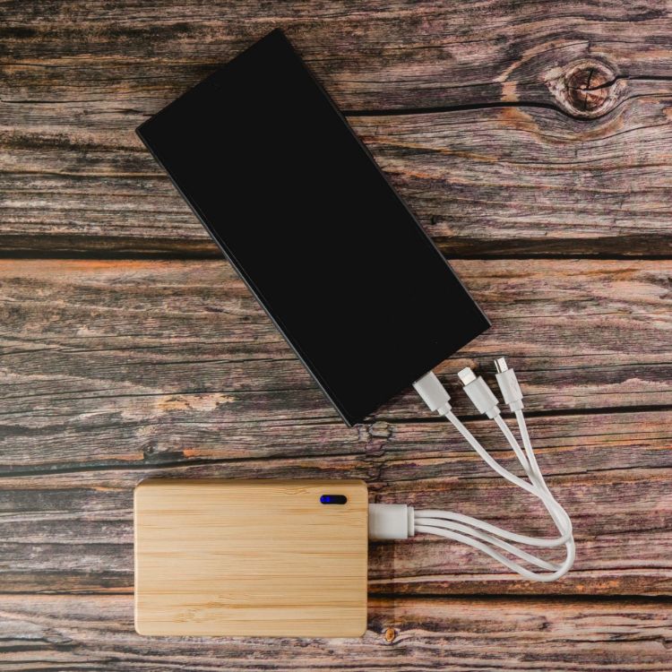 Picture of Viper 5,000mAh Bamboo Power Bank