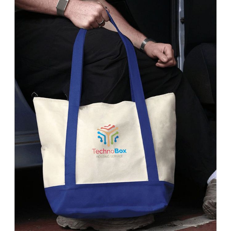 Picture of Lighthouse 24-Can Non-Woven Tote Cooler 24L