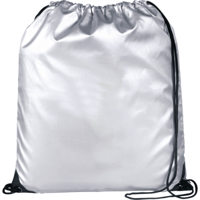 Show details for Oriole Reflective Drawstring Bag Picture of Oriole Reflective Drawstring Bag