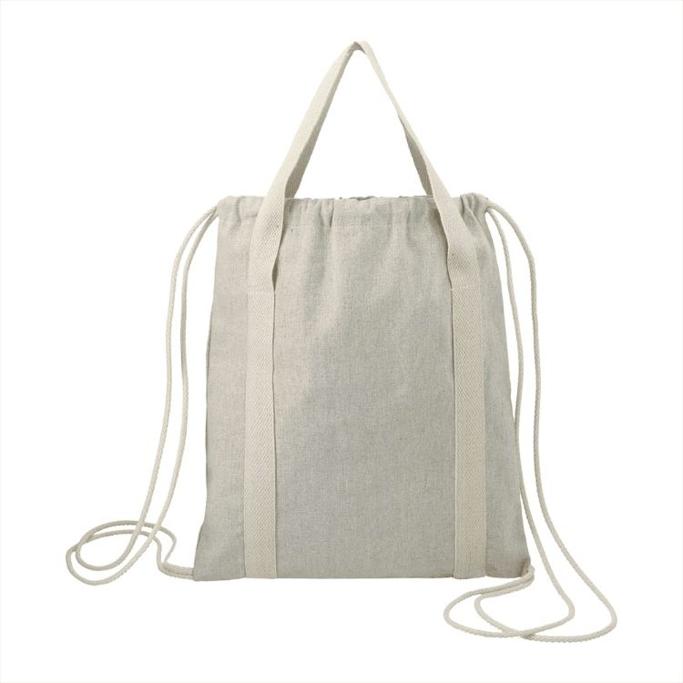 Picture of Repose Recycled Cotton Drawstring Bag
