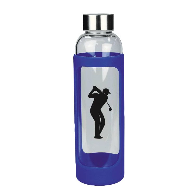 Picture of Glass Bottle w/ Silicone Cover 500ml