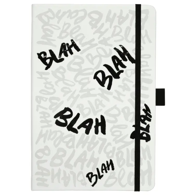 Picture of Nova White Bound JournalBook w/ Coloured Accents
