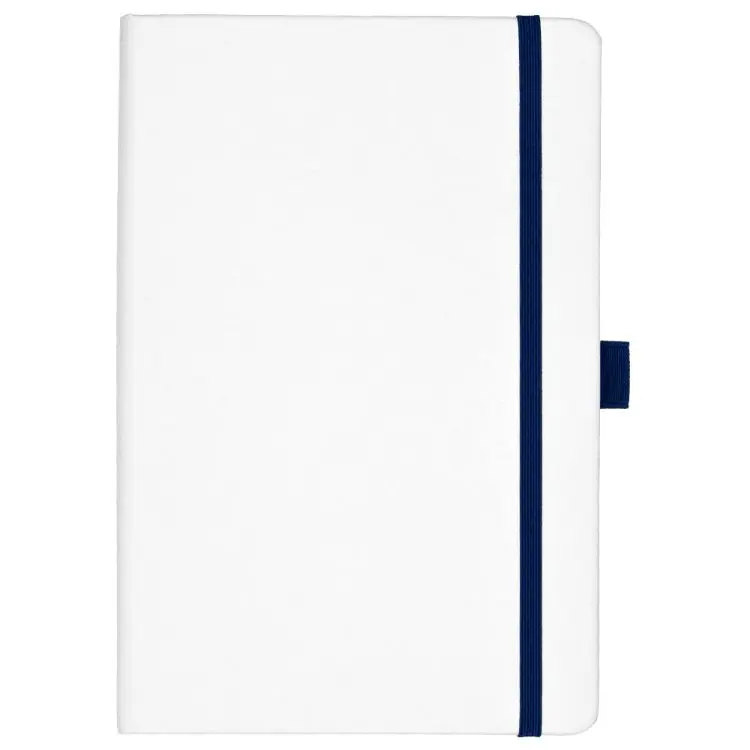 Picture of Nova White Bound JournalBook w/ Coloured Accents