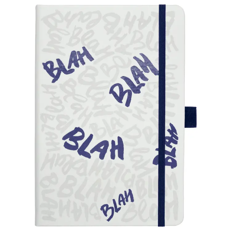 Picture of Nova White Bound JournalBook w/ Coloured Accents