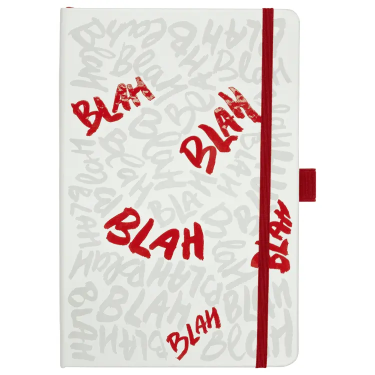 Picture of Nova White Bound JournalBook w/ Coloured Accents