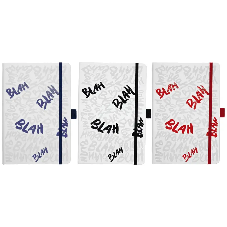 Picture of Nova White Bound JournalBook w/ Coloured Accents
