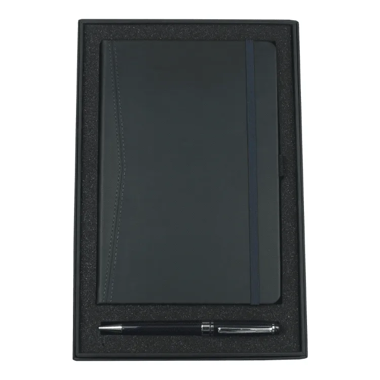 Picture of Gift Set w/ 9198 Pedova Pocket Bound JournalBook & 6002 Bristol Twist Ballpoint Pen