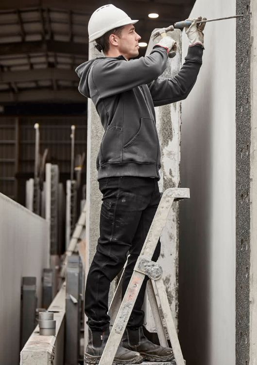 Picture of Unisex Zip Front Multi-Pocket Hoodie