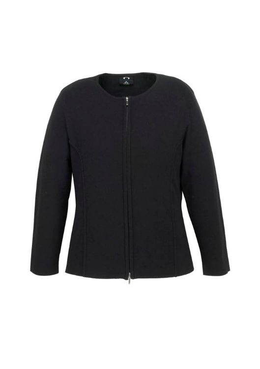 Picture of Womens 2-Way Zip Cardigan