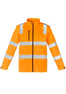 Show details for Unisex Hi Vis VIC Rail 2 In 1 Softshell Jacket Picture of Unisex Hi Vis VIC Rail 2 In 1 Softshell Jacket